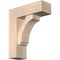 Ekena Millwork Imperial Block Smooth Bracket w/ Offset Brace, Douglas Fir, 7 1/2"W x 22"D x 26"H BKT0806X22X26IMP05SDF - alternate 1